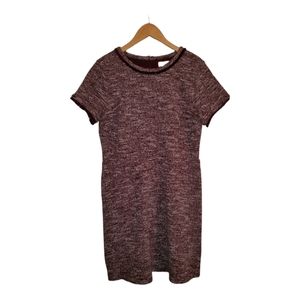 LOFT Maroon Knit Dress